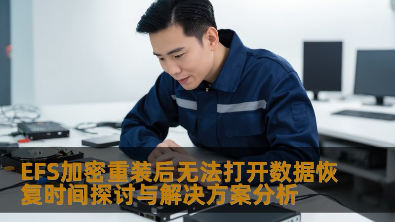 EFS加密重装后无法打开数据，该如何处理？本文探讨数据恢复的时间及解决方案，帮助您找回重要数据。
