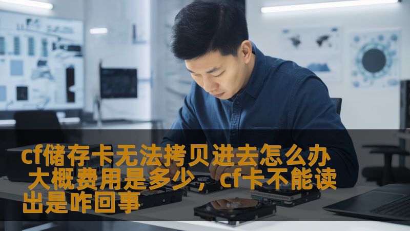 CF储存卡无法拷贝数据进该怎么办？在现代数码设备中，CF（CompactFlash）存储卡因其高存储容量和可靠性被广泛应用于相机、摄像机等设备。但在使用过程中，很多人可能会遇到无法拷贝数据进去的困扰。本文将详细讲解CF卡无法拷贝文件的原因，并提供解决方案和大概的费用参考。