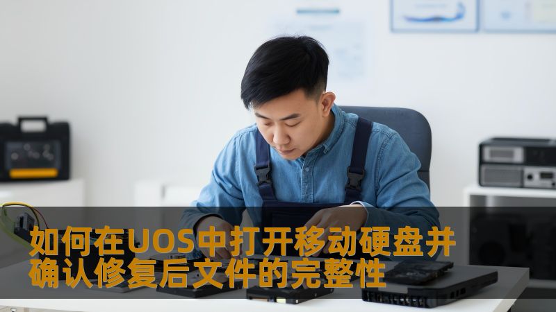 学习如何在UOS中打开移动硬盘并确认修复后文件的完整性，解决常见故障，确保数据安全。