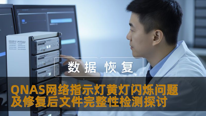 QNAS网络指示灯黄灯闪烁问题及修复后文件完整性检测探讨 QNAS网络指示灯黄灯闪烁问题及修复后文件完整性检测探讨