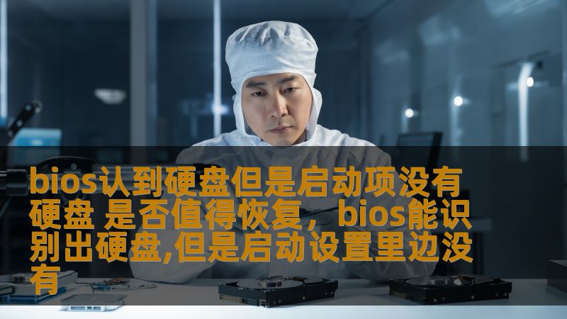 bios认到硬盘但是启动项没有硬盘 是否值得恢复，bios能识别出硬盘,但是启动设置里边没有