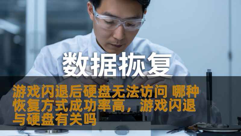 游戏闪退后硬盘无法访问怎么办？如何恢复丢失的数据并提高恢复成功率？本文深入探讨不同的恢复方式，帮助玩家恢复珍贵数据。