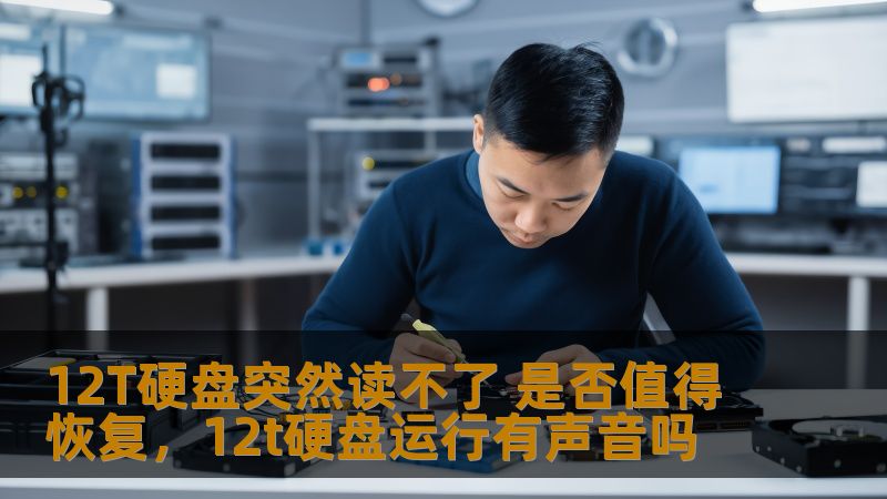 12T硬盘突然读不了 是否值得恢复，12t硬盘运行有声音吗
