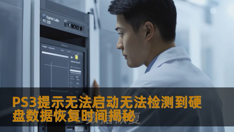 了解PS3提示无法启动无法检测到硬盘的原因及数据恢复时间揭秘，提供详细的操作方法和真实案例，助您快速解决问题。