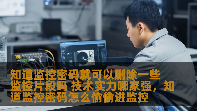 在如今的安全监控领域，监控设备和技术的普及程度越来越高，很多人都面临着如何安全管理监控片段的问题。有人问：“知道监控密码就能删除监控片段吗？”本篇文章将从技术角度剖析这一问题，探讨当下市场上技术实力最强的监控系统提供商。