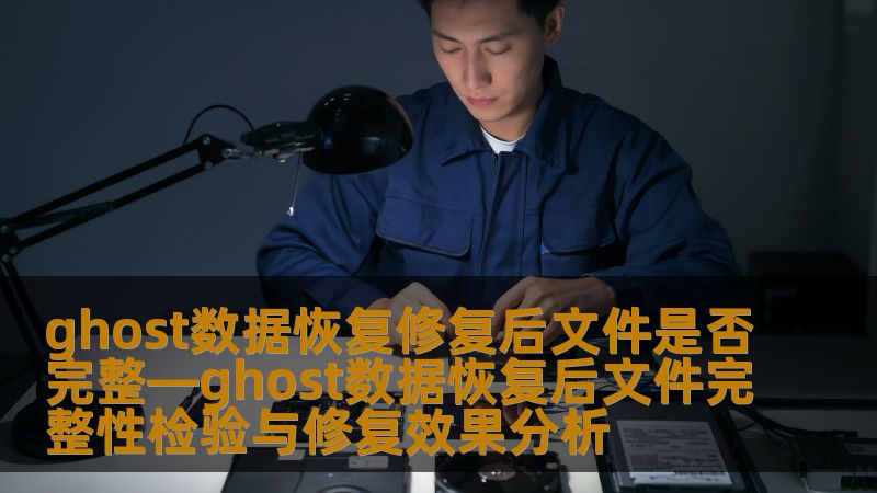 ghost数据恢复修复后文件完整性检验与修复效果分析，探讨数据恢复的有效性与实用性。