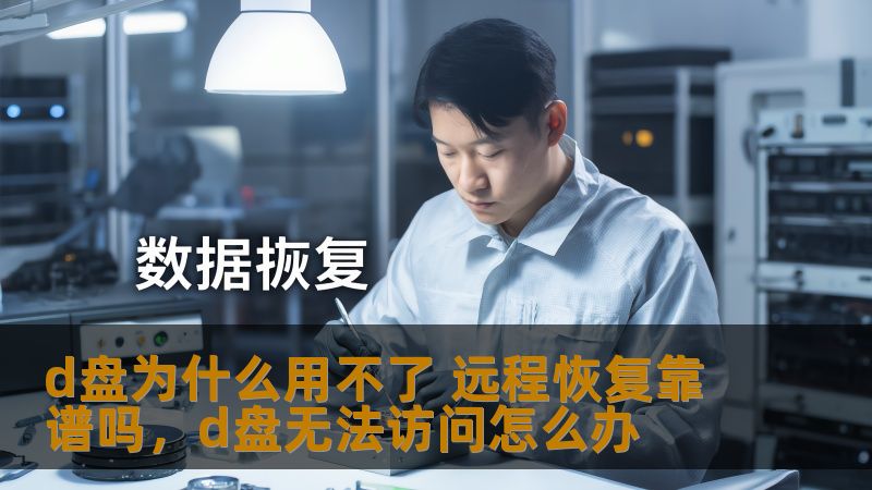 d盘为什么用不了 远程恢复靠谱吗，d盘无法访问怎么办
