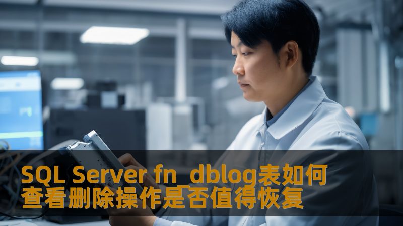 使用SQL Server fn_dblog函数查看删除操作是否值得恢复的方法探讨，深入分析数据恢复的有效性。