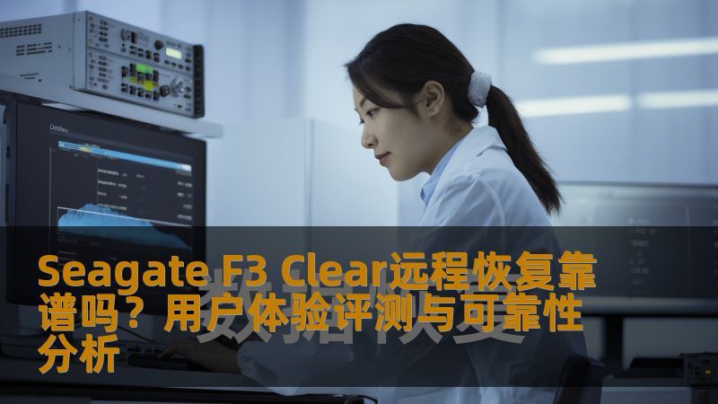 Seagate F3 Clear远程恢复的可靠性分析与用户体验评测，探讨其在数据恢复中的应用与效果。