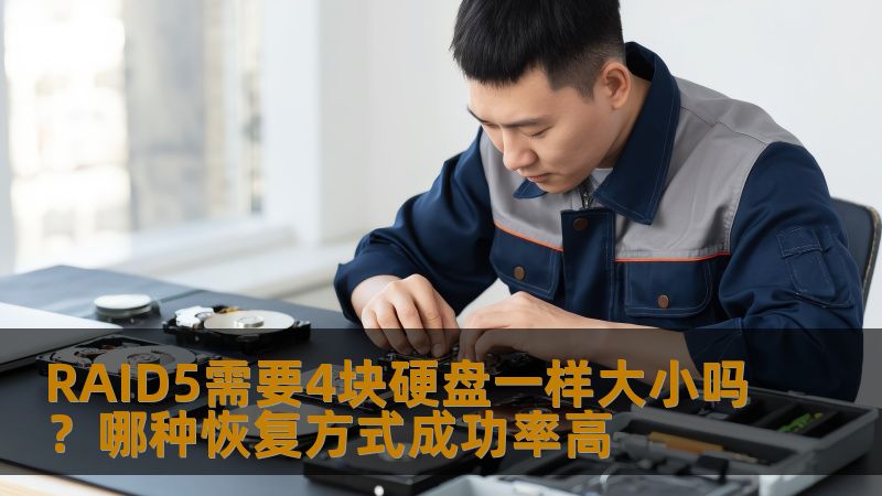 RAID5需要4块硬盘一样大小吗?哪种恢复方式成功率高 RAID5需要4块硬盘一样大小吗?哪种恢复方式成功率高