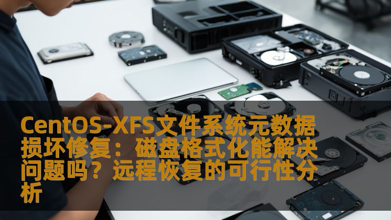 本文深入分析了CentOS-XFS文件系统在出现元数据损坏后的修复方案，探讨了磁盘格式化是否能够解决问题，并评估了远程数据恢复的可行性。通过真实案例和技术细节，为您提供专业建议，帮助您做出明智决策。