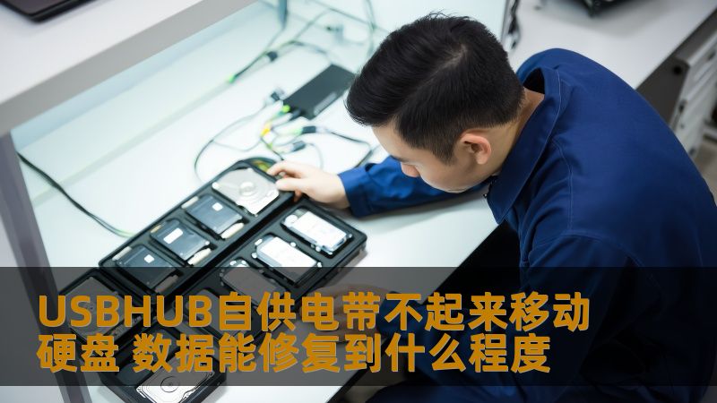 USBHUB自供电带不起来移动硬盘 数据能修复到什么程度 USBHUB自供电带不起来移动硬盘 数据能修复到什么程度