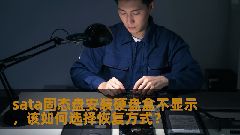 sata固态盘安装硬盘盒不显示,该如何选择恢复方式? sata固态盘安装硬盘盒不显示,该如何选择恢复方式?