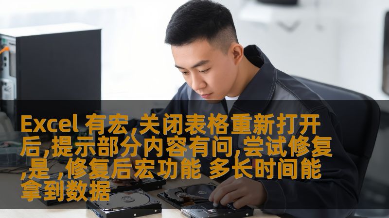 遇到 Excel 有宏的文件关闭后提示修复的问题？本文为您详细解析故障原因及解决方案，助您快速恢复宏功能与数据。