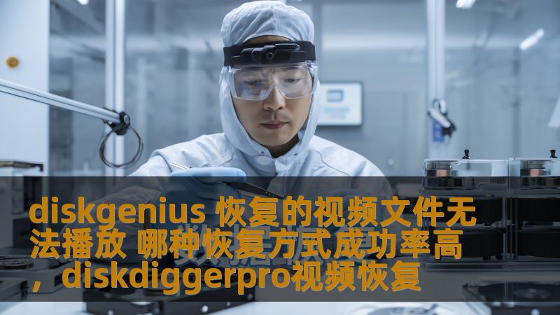 diskgenius 恢复的视频文件无法播放 哪种恢复方式成功率高，diskdiggerpro视频恢复