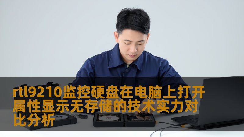 rtl9210监控硬盘在电脑上打开属性显示无存储的问题解析与技术实力对比，助您快速解决硬盘故障。
