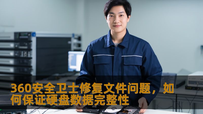 360安全卫士修复文件问题，如何保证硬盘数据完整性                    许多用户在使用电脑时，可能会遇到一个问题：360安全卫士能够扫描到硬盘中的文件，但在硬盘文件夹里却看不到这些文件。这种情况通常令很多人感到困惑和焦虑。究竟是什么原因导致的？修复后文件是否能够恢复完整？本文将详细分析这一问题，并提供有效的解决方案。    360安全卫士，文件扫描，硬盘数据恢复，文件丢失，硬盘修