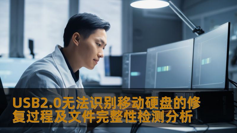 USB2.0无法识别移动硬盘的修复过程及文件完整性检测分析 USB2.0无法识别移动硬盘的修复过程及文件完整性检测分析