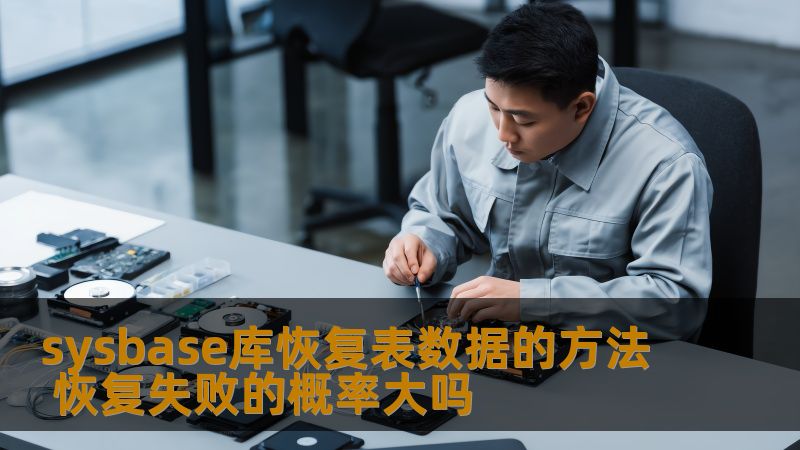 sysbase库恢复表数据的方法 恢复失败的概率大吗 sysbase库恢复表数据的方法 恢复失败的概率大吗