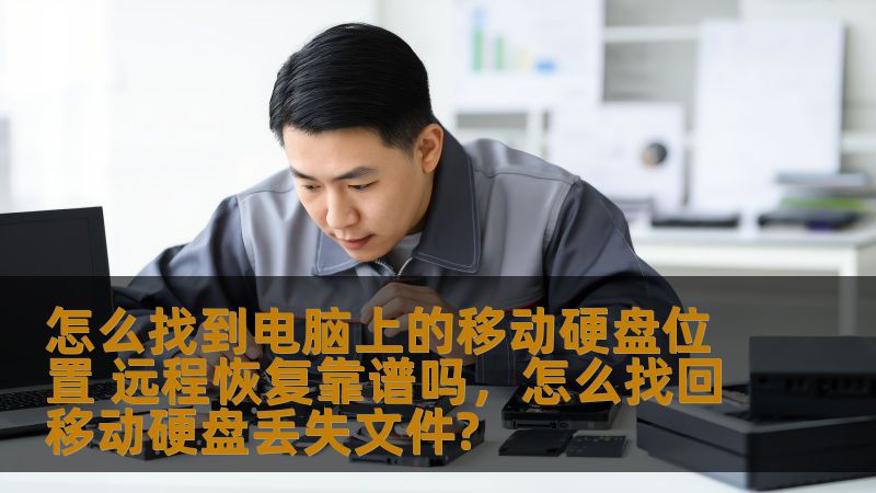 怎么找到电脑上的移动硬盘位置 远程恢复靠谱吗,怎么找回移动硬盘丢失文件? 怎么找到电脑上的移动硬盘位置 远程恢复靠谱吗,怎么找回移动硬盘丢失文件?