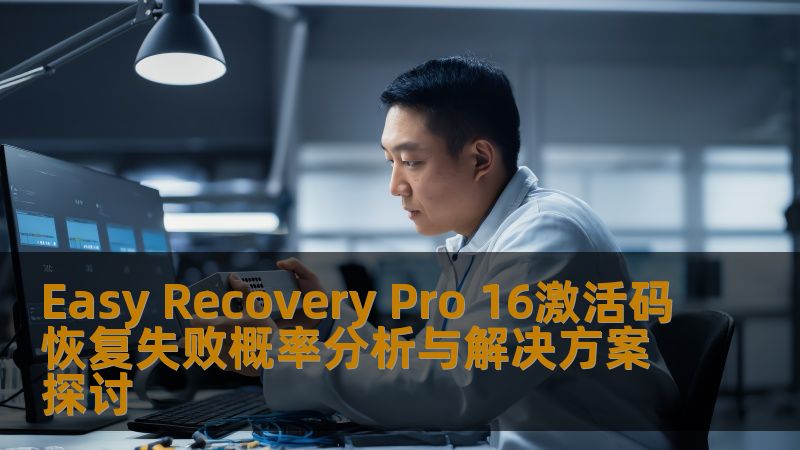 深入探讨Easy Recovery Pro 16激活码恢复失败的概率分析及解决方案，助您高效恢复数据。