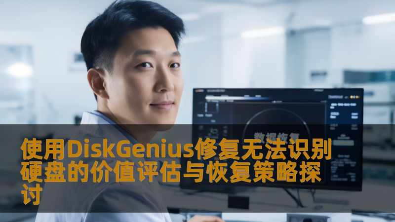 探讨使用DiskGenius修复无法识别硬盘的价值评估与恢复策略，提供实用操作方法与真实案例。