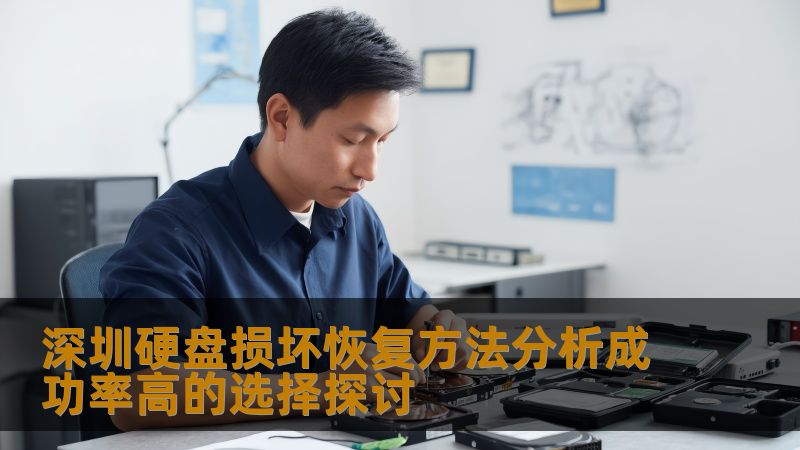 探索深圳硬盘损坏恢复方法，分析成功率高的选择，帮助用户有效解决硬盘故障问题，恢复重要数据。