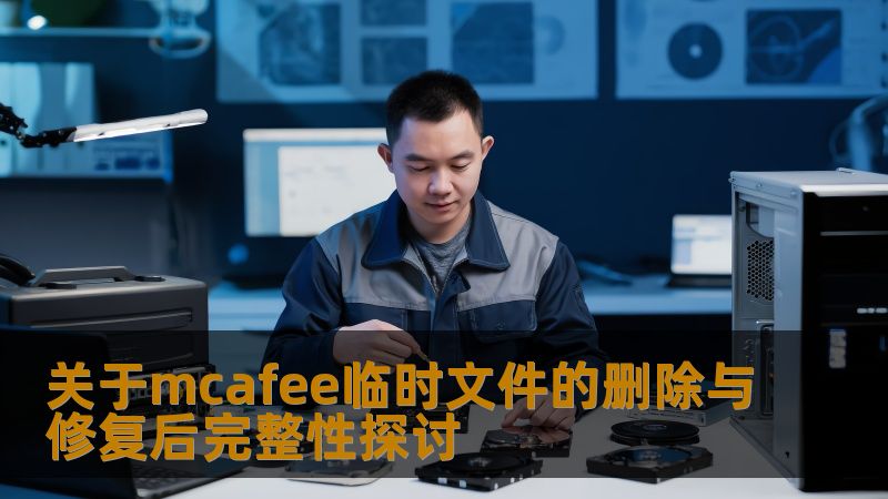 探讨mcafee临时文件的删除与修复后完整性，提供实用操作步骤和案例分析，帮助用户有效解决mcafee相关问题。