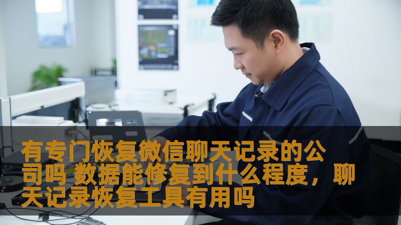 有专门恢复微信聊天记录的公司吗 数据能修复到什么程度，聊天记录恢复工具有用吗