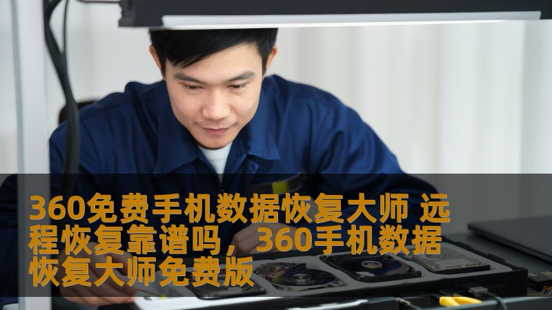在现代社会，手机作为我们日常生活中必不可少的工具，承载了大量的个人信息、照片、通讯录等重要数据。然而，手机数据丢失的问题常常让我们措手不及。360免费手机数据恢复大师作为一款手机数据恢复软件，能否有效帮助用户远程恢复丢失的数据？本文将深入探讨360免费手机数据恢复大师远程恢复的可行性以及其优势，帮助你做出明智的决策。