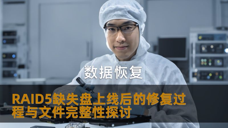 探讨RAID5缺失盘上线后的修复过程及文件完整性，提供实用的操作步骤与真实案例。