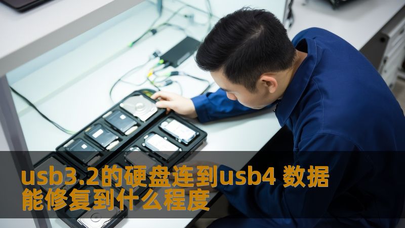 探讨usb3.2硬盘连接到usb4后数据能修复到什么程度，分析常见故障，提供操作方法与真实案例。