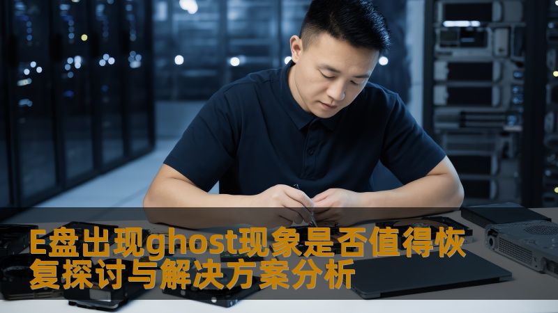 E盘出现ghost现象是否值得恢复探讨与解决方案分析-技王数据恢复中心