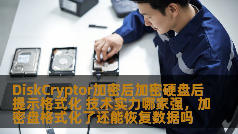DiskCryptor加密后加密硬盘后提示格式化 技术实力哪家强，加密盘格式化了还能恢复数据吗