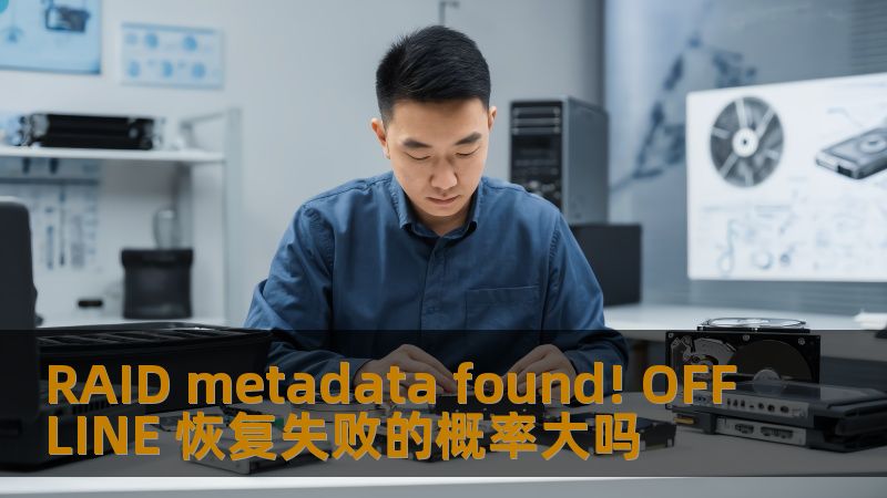 RAID metadata found! OFFLINE 恢复失败的概率大吗？本文将深入分析 RAID 故障及其恢复方法，帮助用户有效应对数据丢失问题。