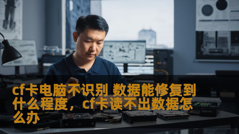 cf卡电脑不识别 数据能修复到什么程度，cf卡读不出数据怎么办