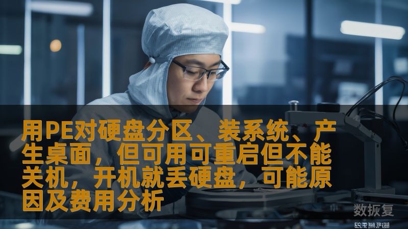 本文深入分析了使用PE对硬盘分区、装系统、产生桌面的过程中遇到的硬盘丢失问题，探讨了可能的原因并给出了相关解决方案。同时，分析了修复该问题的费用及所需工具的价格，帮助用户更好地了解如何处理类似的系统问题。