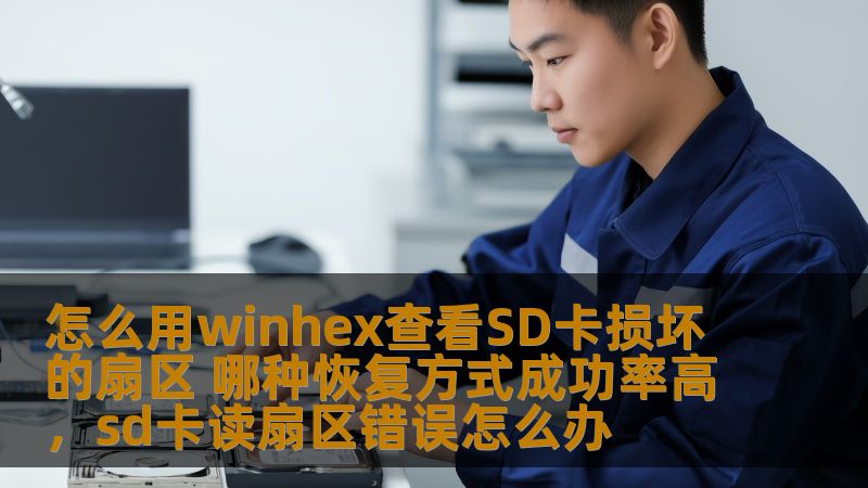 本文将介绍如何使用WinHex查看SD卡损坏的扇区，并探讨几种常见的SD卡数据恢复方式及其成功率，帮助用户更高效地修复损坏的SD卡数据，最大限度地恢复重要文件。