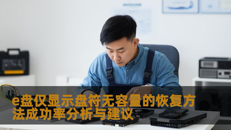 探索e盘仅显示盘符无容量的恢复方法，分析成功率及提供有效建议，帮助用户解决数据丢失问题。