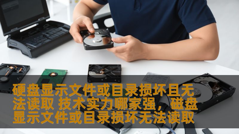 硬盘数据损坏是每个用户都曾经历过的噩梦。当硬盘显示文件或目录损坏且无法读取时，很多人都会束手无策。在面对这一问题时，选择一家技术实力强大的数据恢复公司尤为关键。本篇文章将带您了解硬盘数据恢复的技术内幕，以及如何选择一家最可靠的恢复服务商，确保数据的完美恢复。