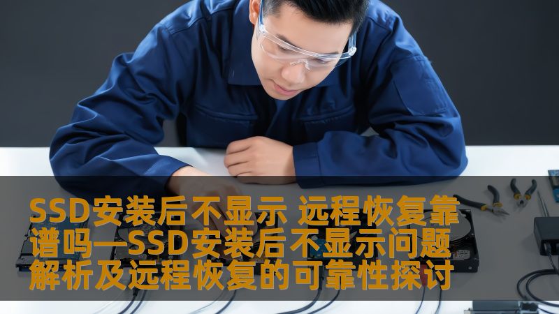 SSD安装后不显示问题解析及远程恢复的可靠性探讨，深入分析常见故障及解决方案，提供实战案例，帮助用户有效应对SSD故障。