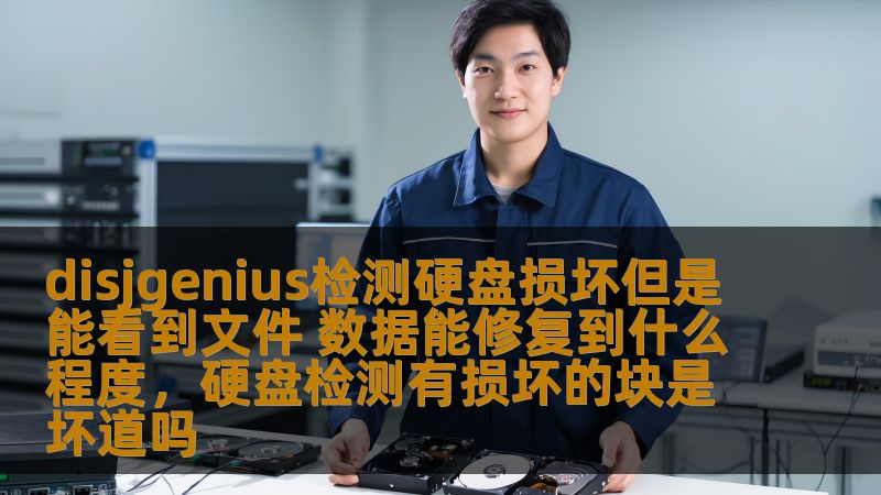 硬盘损坏令人头疼，但能看到文件的情况下，如何最大程度地修复数据？Disjgenius硬盘检测技术能为你提供高效的解决方案，帮助你恢复丢失的重要数据。
