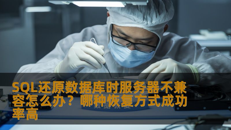 在SQL还原数据库时遇到服务器不兼容问题，该如何处理？本文分析常见故障及恢复方式，帮助您提高数据恢复成功率。