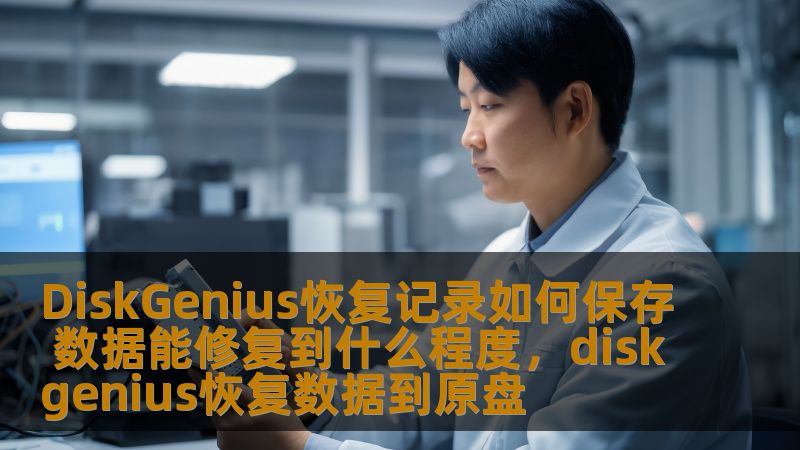 本文深入探讨了DiskGenius恢复记录的保存方式以及数据修复的潜力，帮助您全面了解如何利用该工具进行高效的数据恢复。