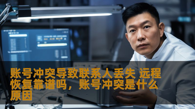 近年来，随着移动互联网的发展，很多人都依赖于社交软件来管理个人联系人。然而，由于各种原因，如账号冲突、设备切换、系统故障等问题，很多人面临了联系人丢失的困扰。在这种情况下，远程恢复服务是否靠谱？本文将为您深入分析这一问题，并给出实际可行的解决方案。