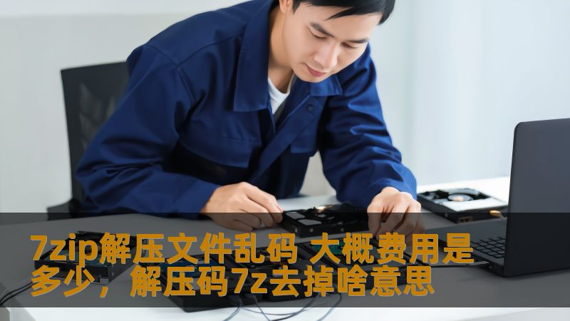 7zip解压文件乱码 大概费用是多少，解压码7z去掉啥意思