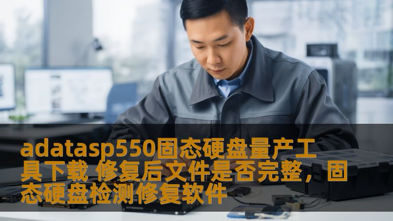adatasp550固态硬盘量产工具下载 修复后文件是否完整，固态硬盘检测修复软件