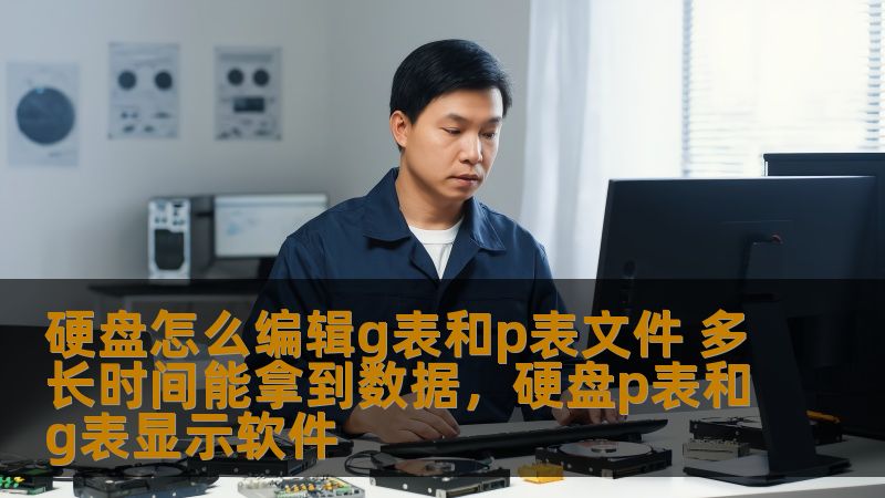 硬盘怎么编辑g表和p表文件 多长时间能拿到数据，硬盘p表和g表显示软件