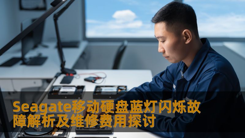Seagate移动硬盘蓝灯闪烁故障解析及维修费用探讨，了解常见故障及解决方案，助您快速恢复数据。