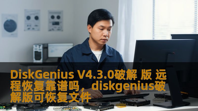 DiskGenius V4.3.0破解 版 远程恢复靠谱吗，diskgenius破解版可恢复文件